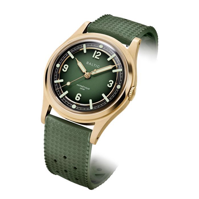 Baltic Hermetique Tourer Bronze - Green HER12BGRE75 Otomatik Erkek