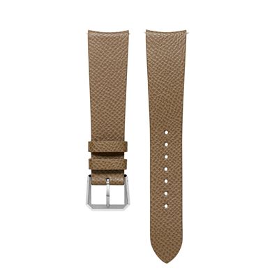Baltic Signature Curved Camel LEA92 Kahverengi Deri Kayış -20 mm