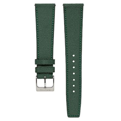 Baltic Seaquel Yeşil Kanvas Kayış SEA43 - 20 mm