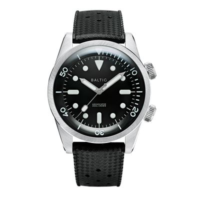Baltic Aquascaphe Dual-Crown Black  DUA11BLAS81 Otomatik Erkek Kol Saati