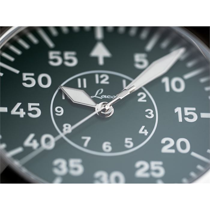 Laco Pilot Watches Basic Aachen Grün 39mm 862190 Otomatik Erkek