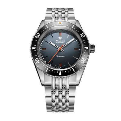 Nivada Grenchen Aquamar Grey 32077A04 Otomatik Erkek Kol Saati