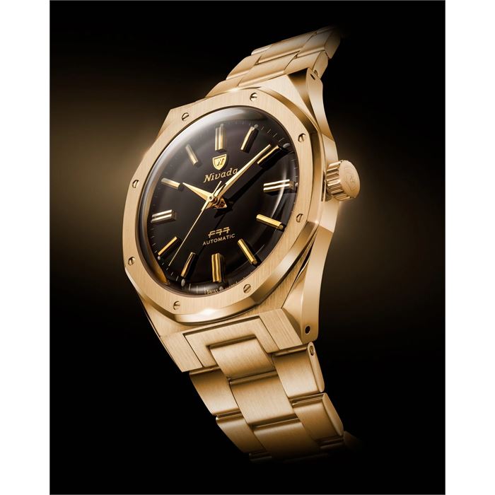 Nivada Grenchen F77 Gold Mark 2 68028A77 Otomatik Erkek Kol Saati