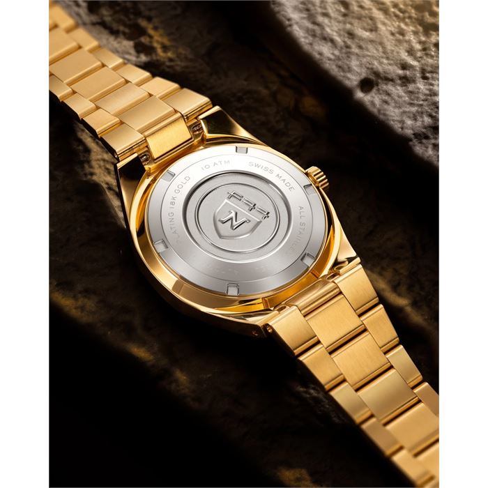 Nivada Grenchen F77 Gold Mark 2 68028A77 Otomatik Erkek Kol Saati