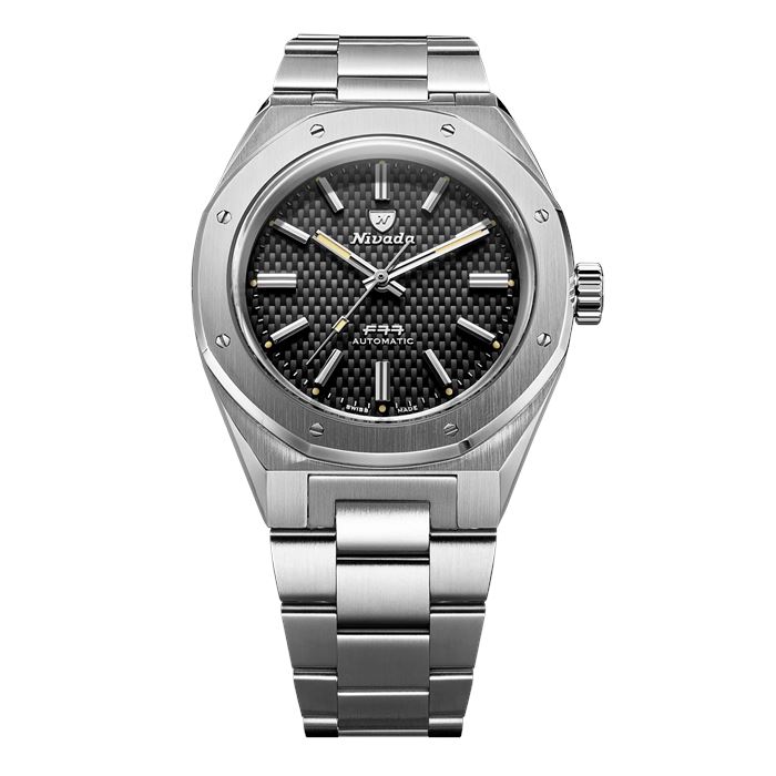 Nivada Grenchen F77 Black 41mm 68041A77A Otomatik Erkek Kol Saati