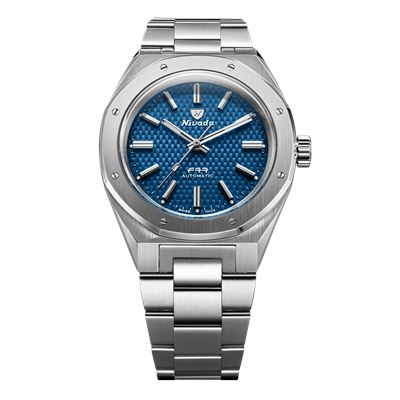 Nivada Grenchen F77 Blue 41mm 68041A77B Otomatik Erkek Kol Saati