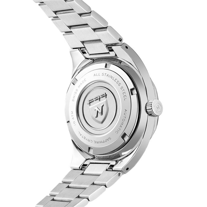 Nivada Grenchen F77 Stainless Steel Meteorite 41mm 68041A77C