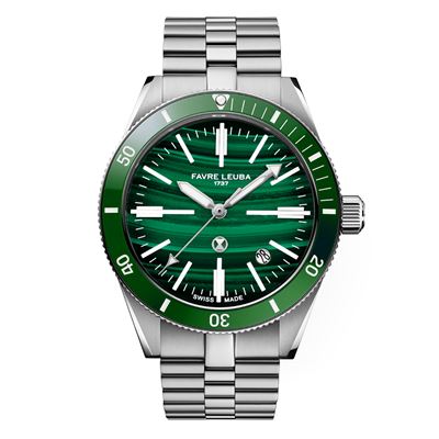 Favre Leuba Deep Raider Renaissance Malachite Otomatik Erkek Kol Saati