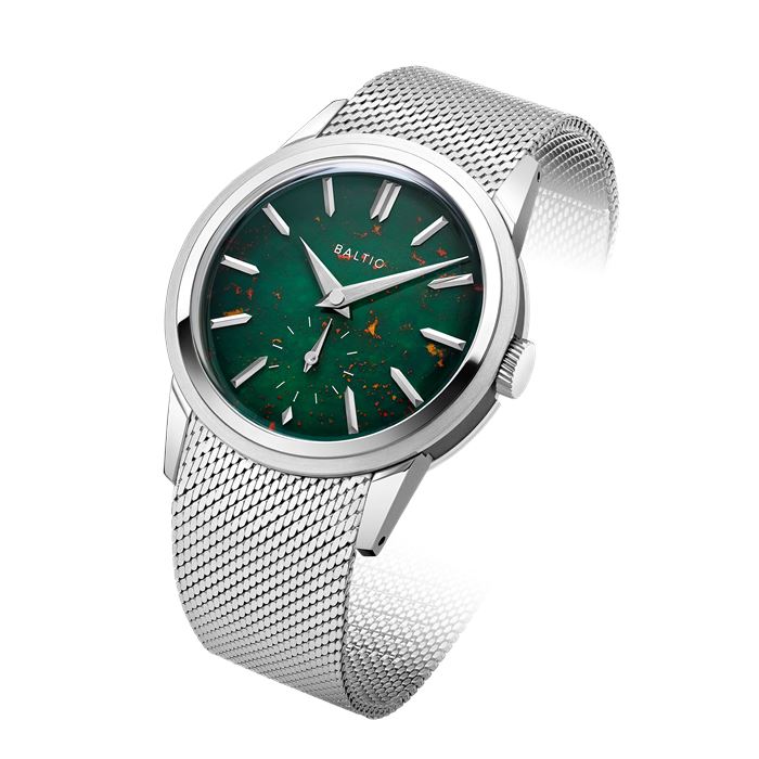 Baltic Prismic Stone Blood Stone Mekanik Erkek Kol Saati - Abt Saat