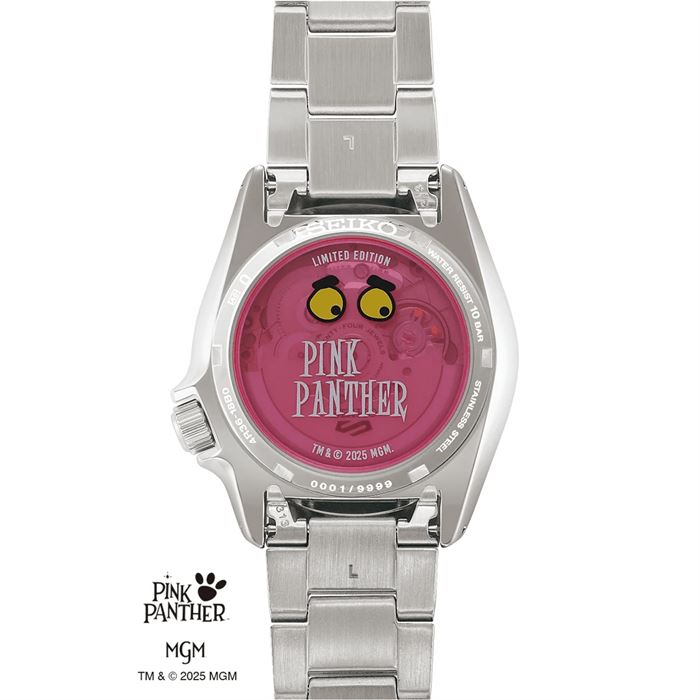 Seiko5 Sports x Pink Panther SRPM07K1 Limited Edition Otomatik Kol