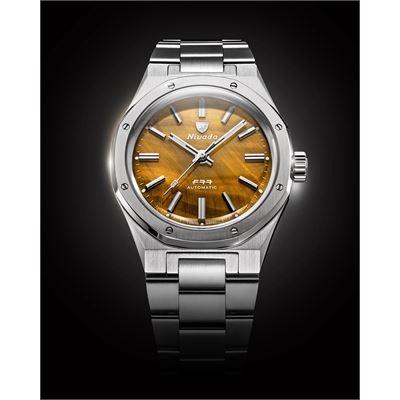 Nivada Grenchen F77 Tiger Eye Mark 1 68032A77 Otomatik Erkek Kol