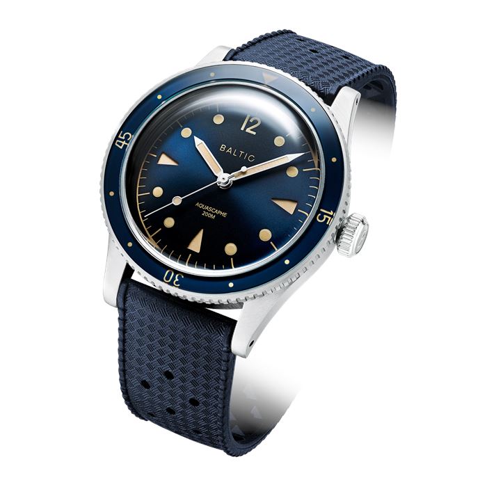 Baltic Aquascaphe Classic Blue Gilt - Tropic Blue AQU11BLUG71