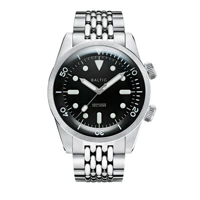 Baltic Aquascaphe Dual-Crown Black DUA11BLAS11 Otomatik Erkek Kol Saati