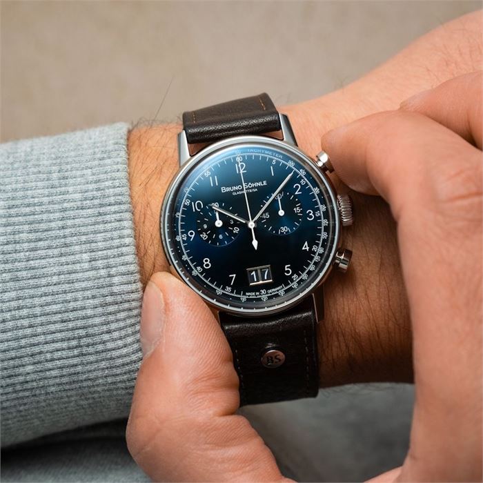 Bruno Söhnle Glashütte Bergamo Kronograf 17-13237-331 Erkek Kol