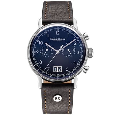 Bruno Söhnle Glashütte Bergamo Kronograf 17-13237-331  Erkek Kol Saati