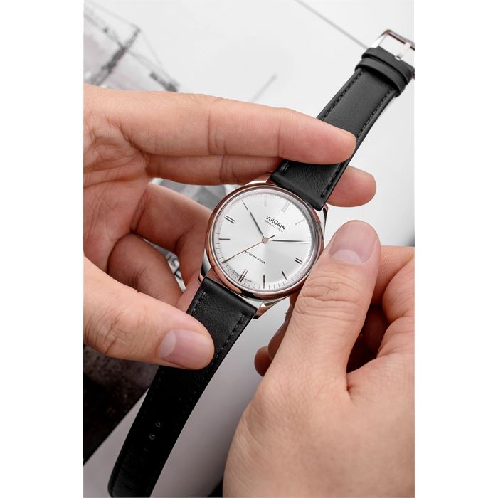 Vulcain Grand Prix - Silver 670171A50.BAC201 Otomatik Erkek Kol