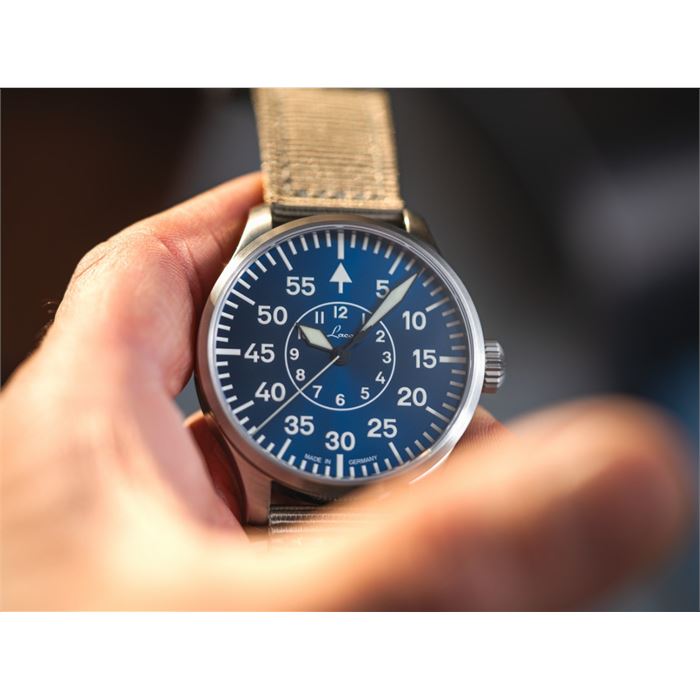 Laco Pilot Watches Basic 862101.2 Aachen Blaue Stunde 42 Otomatik