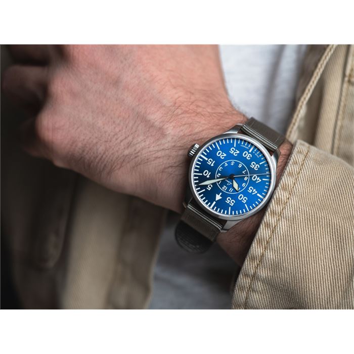 Laco Pilot Watches Basic 862101.2 Aachen Blaue Stunde 42 Otomatik