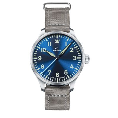 Laco Pilot Watches Basic 862102.2 Augsburg Blaue Stunde 39 Otomatik Erkek Kol Saati