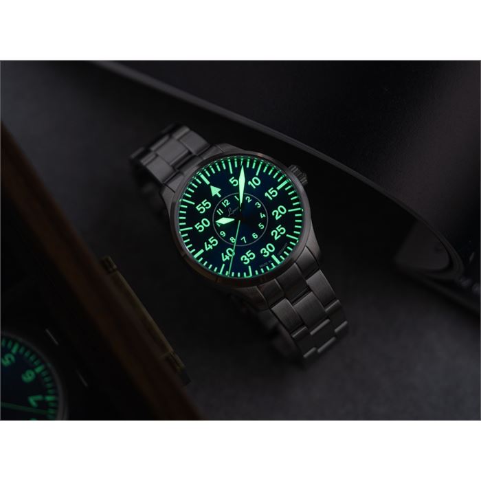 Laco Pilot Watches Basic 862103.2.MB Aachen Blaue Stunde 39 MB