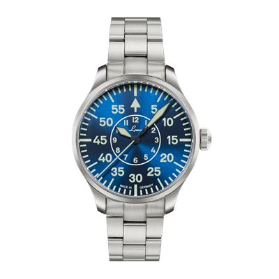 Laco Pilot Watches Basic 862103.2.MB Aachen Blaue Stunde 39 MB Otomatik Erkek Kol Saati