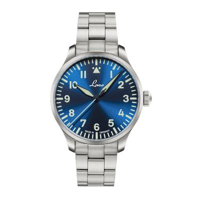 Laco Pilot Watches Basic 862102.2.MB Augsburg Blaue Stunde 39 MB Otomatik Erkek Kol Saati