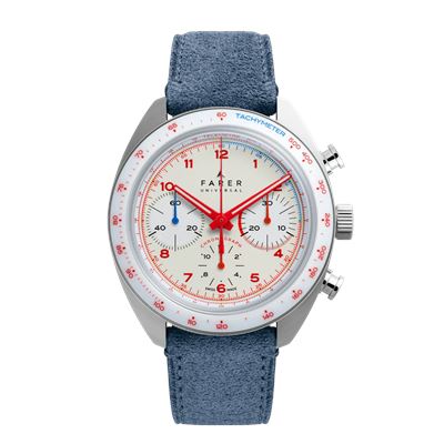 Farer Chrono Sport Bernina Titanium Kurmalı Kronograf Erkek Kol Saati