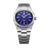 Nivada Grenchen F77 Lapis Lazuli MK2 38mm 68048A77 Otomatik Erkek