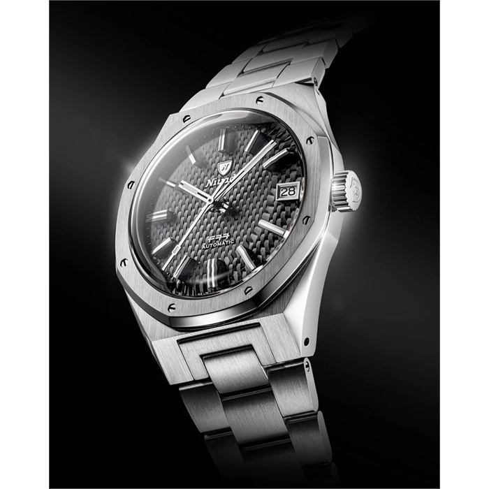 Nivada Grenchen F77 Grey MK2 38mm 69012A77 Otomatik Erkek Kol