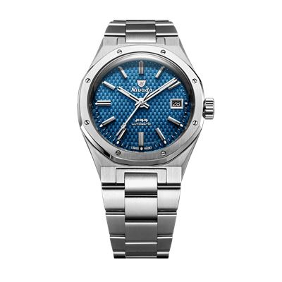 Nivada Grenchen F77 Blue MK2 38mm 69013A77 Otomatik Erkek Kol Saati
