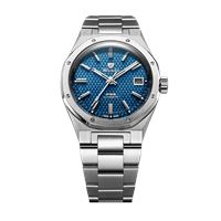 Nivada Grenchen F77 Lapis Lazuli MK2 38mm 68048A77 Otomatik Erkek