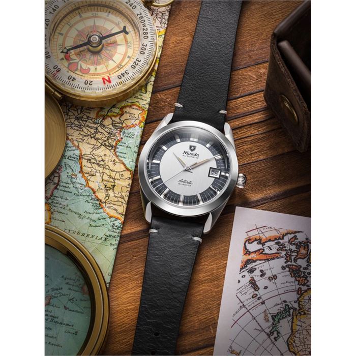 Nivada Grenchen Antarctic Glacier 38mm 32063A15 Otomatik Erkek Kol