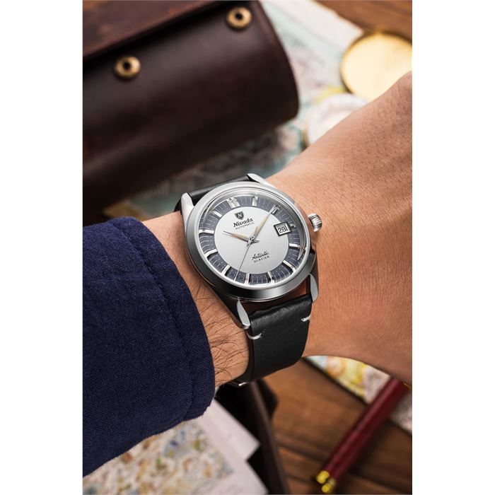 Nivada Grenchen Antarctic Glacier 38mm 32063A15 Otomatik Erkek Kol