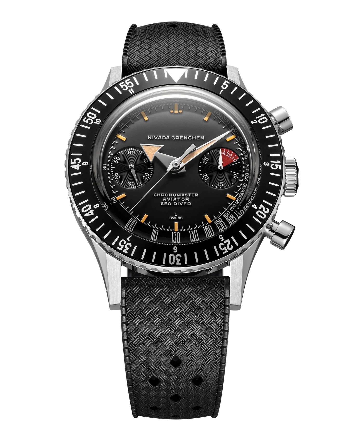 Nivada Grenchen Chronosport Broad Arrow 41mm 85041M01 Otomatik