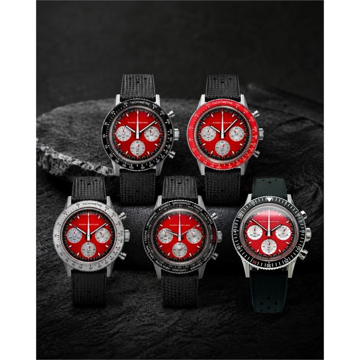 NCW×DRT VARIAL79 VINTAGE SILVER RED ナット付 NCW×DRT VARIAL79