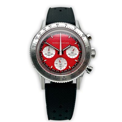 Nivada Grenchen X Abt Saat 88.Yıl Red Panda Limited Edition 87047Q01 Meca-Quartz Erkek Kol Saati