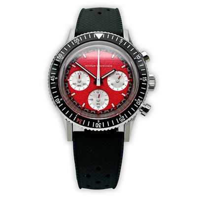 Nivada Grenchen Chronoking Abt Saat Limited Edition 87047Q01 Meca