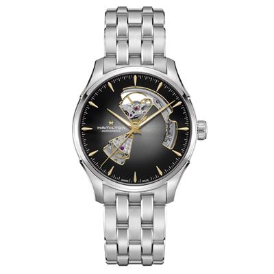 Hamilton Jazzmaster Open Heart H32675181 Otomatik Erkek Kol Saati