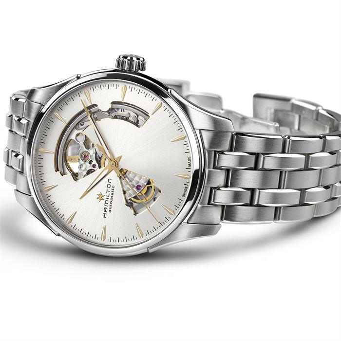 Hamilton Jazzmaster40mm Open Heart H32675151 Otomatik Erkek Kol
