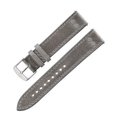 Laco 402243 Gri Deri Kayış - 20 mm