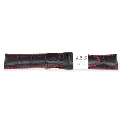 Rochet 5590715 Siyah Deri Kayış - 20mm