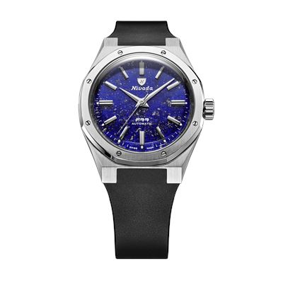 Nivada Grenchen F77 Lapis Lazuli MK2 38mm 68048A77-DR Otomatik Erkek Kol Saati