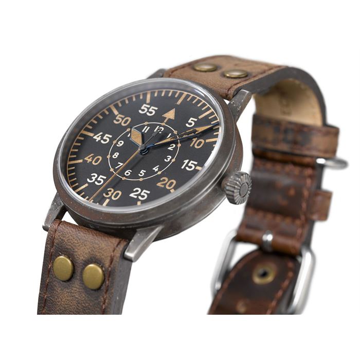 Laco Pilot Watch Original Leipzig Erbstück [Top-Grade Mekanizmalı