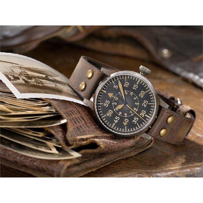 Laco Pilot Watch Original Leipzig Erbstück [Top-Grade Mekanizmalı
