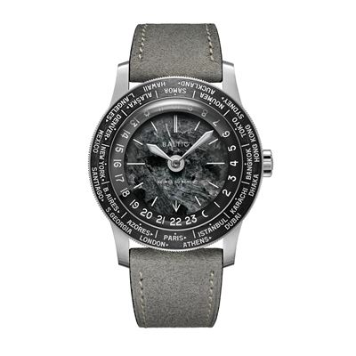 Baltic Heures du Monde Worldtimer Labradorite Otomatik Erkek Kol Saati