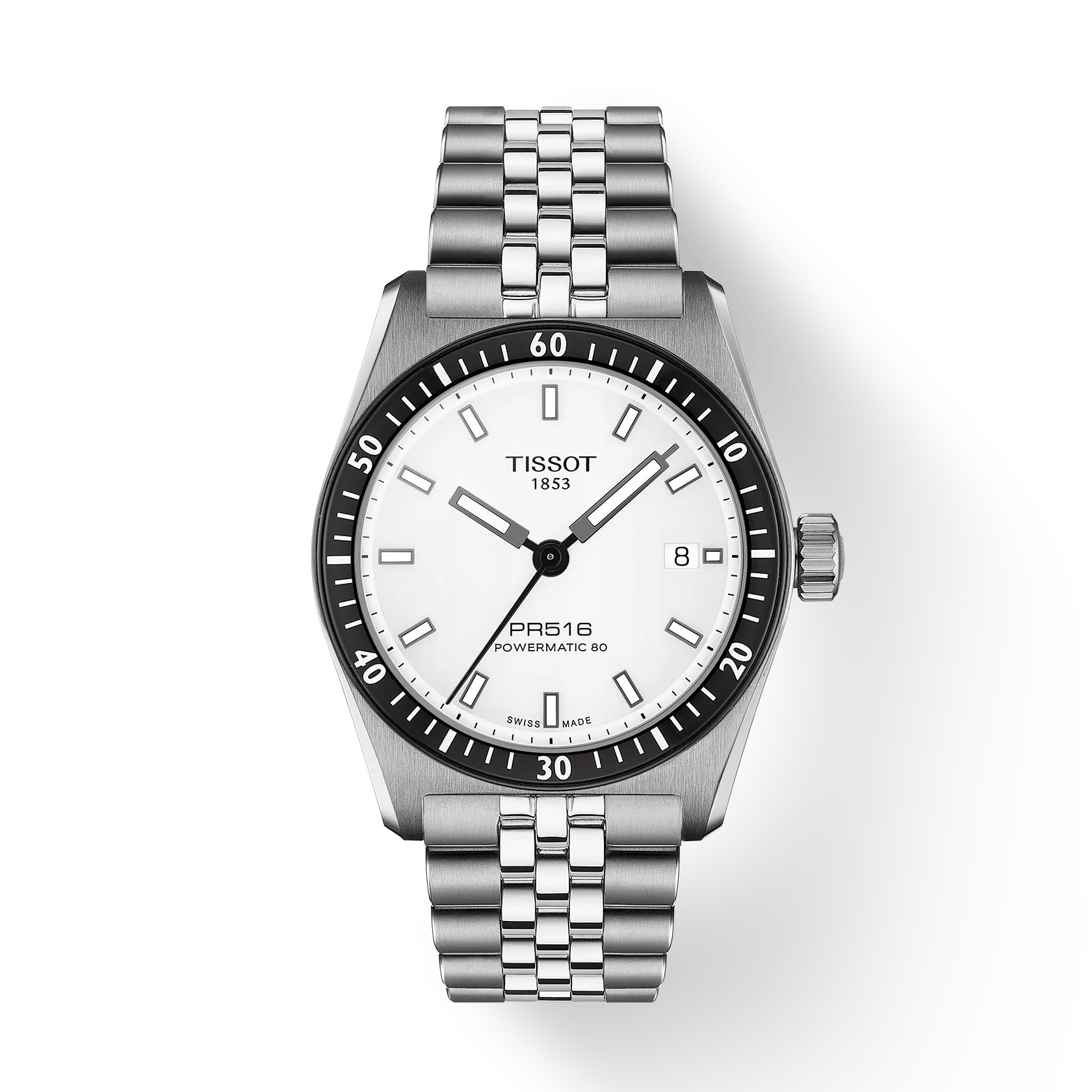 【直筆メッセージ付き】 Wandering Visitor ササクレイション Tissot PRS 516 T1494071103100 Otomatik Erkek Kol Saati - Abt Saat