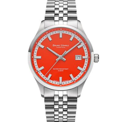 Bruno Söhnle Glashütte TURIN Bright Red 17-12230-540 Otomatik Erkek Kol Saati