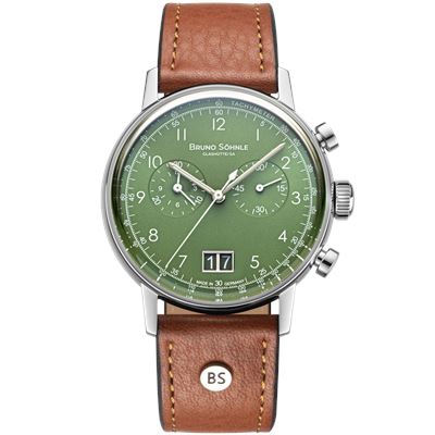 Bruno Söhnle Glashütte Bergamo Kronograf 17-13237-431 Erkek Kol Saati