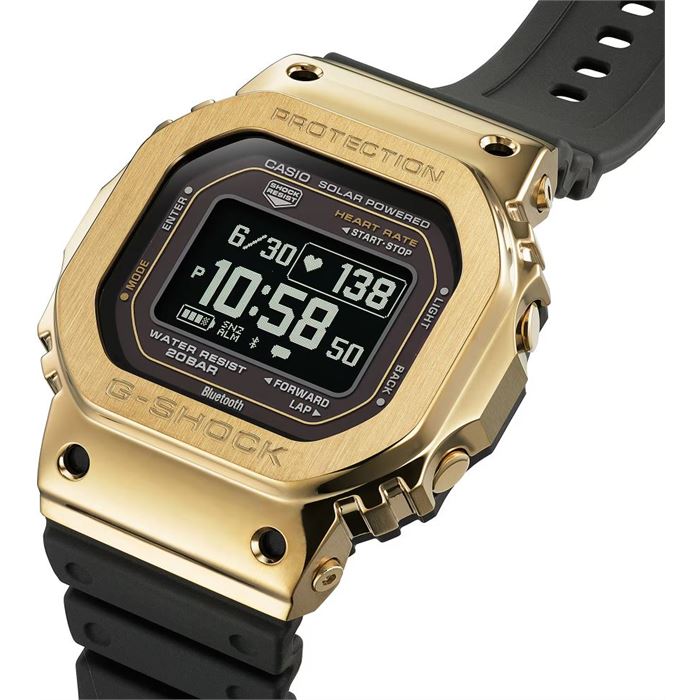 メモリ ゴールド 8GB Casio G-Shock G-Squad GM-H5600-9DR Erkek Kol Saati - Abt Saat