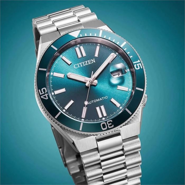 Citizen Tsuyosa Shore Ice Blue NJ0231-56L Otomatik Erkek Kol Saati